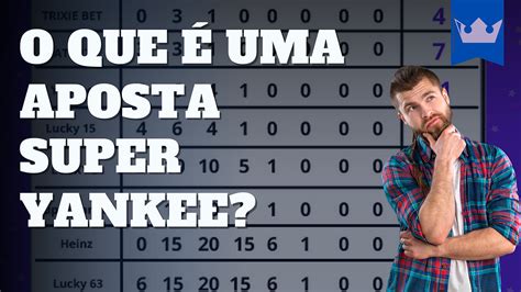 Apostas Super Yankee explicadas 